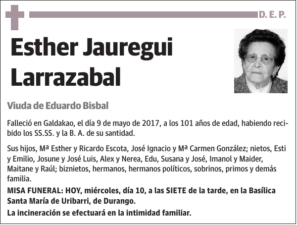 Esther Jauregui Larrazabal