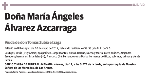 María Ángeles Álvarez Azcarraga