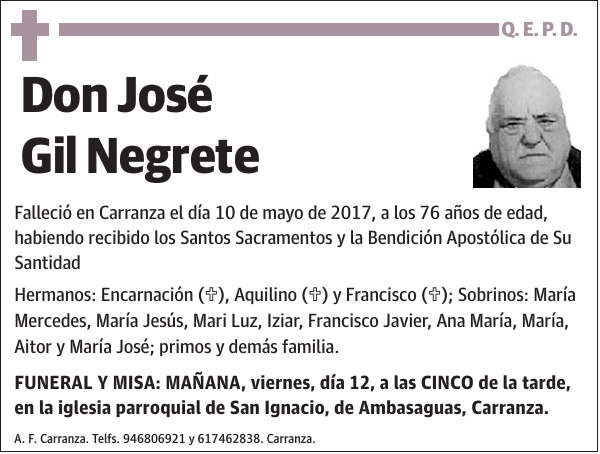 José Gil Negrete