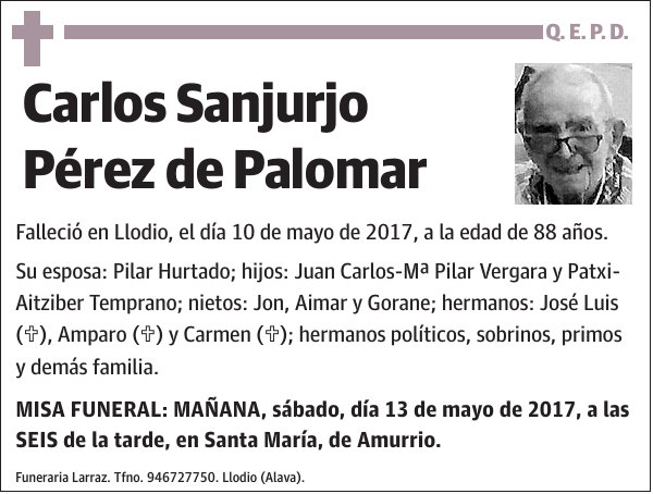 Carlos Sanjurjo Pérez de Palomar