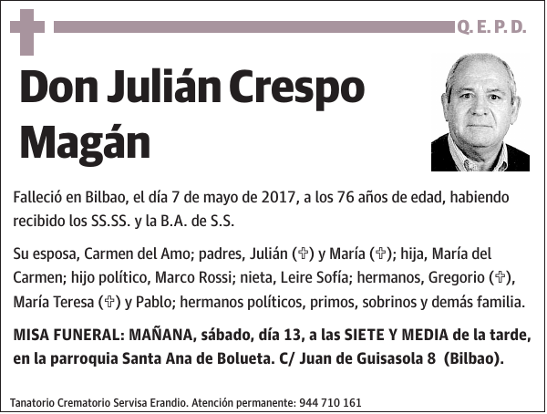 Julián Crespo Magán