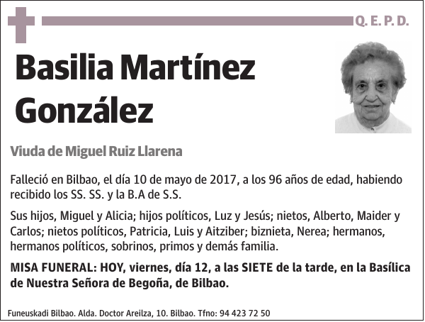 Basilia Martínez González