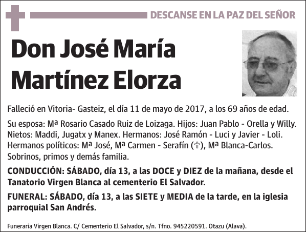 José María Martínez Elorza