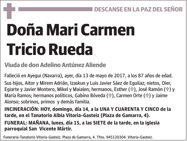 Mari Carmen Tricio Rueda