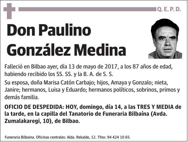 Paulino González Medina