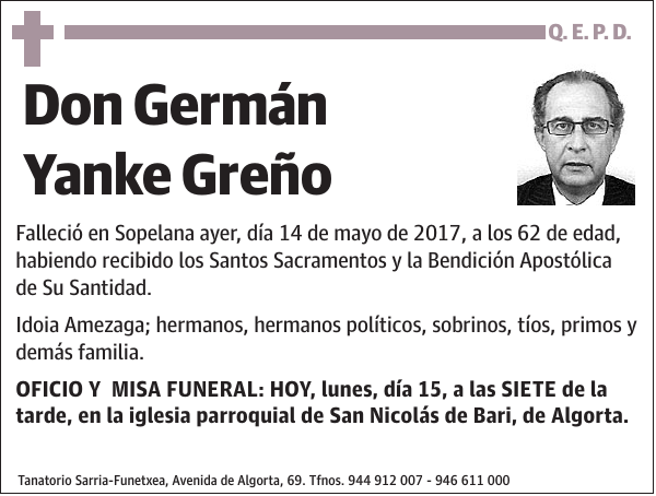 Germán Yanke Greño