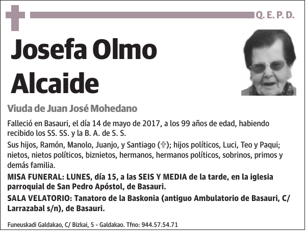 Josefa Olmo Alcaide