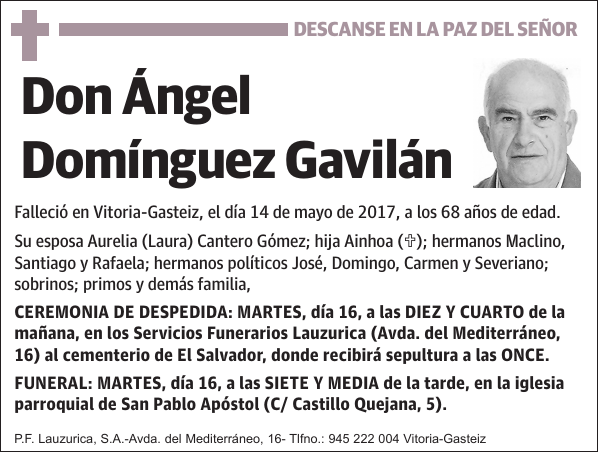 Ángel Domínguez Gavilán