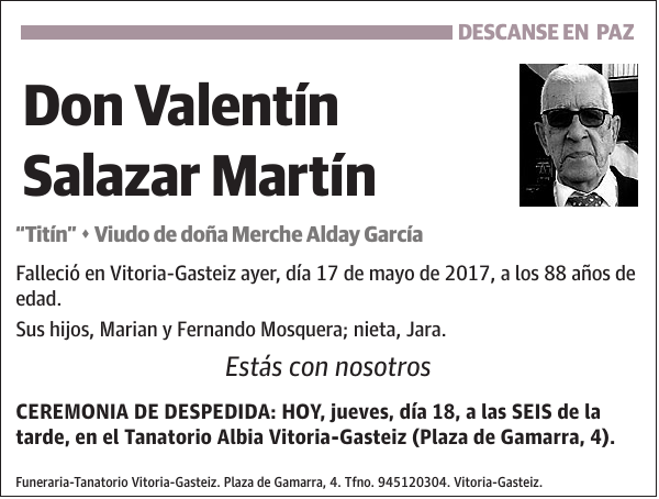 Valentín Salazar Martín