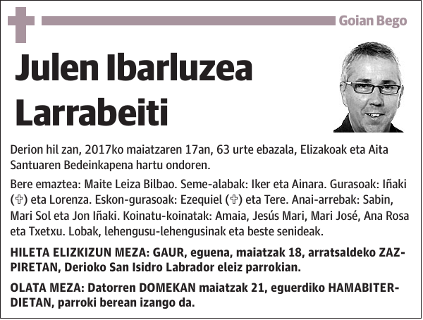 Julen Ibarluzea Larrabeiti