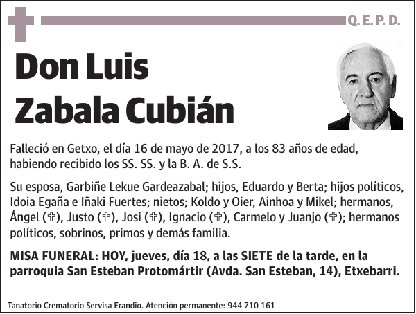 Luis Zabala Cubián