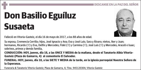 Basilio Eguíluz Susaeta