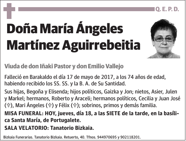 María Ángeles Martínez Aguirrebeitia