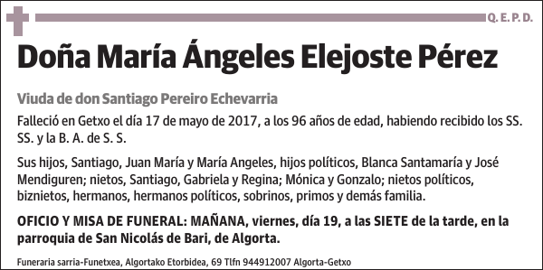 María Ángeles Elejoste Pérez