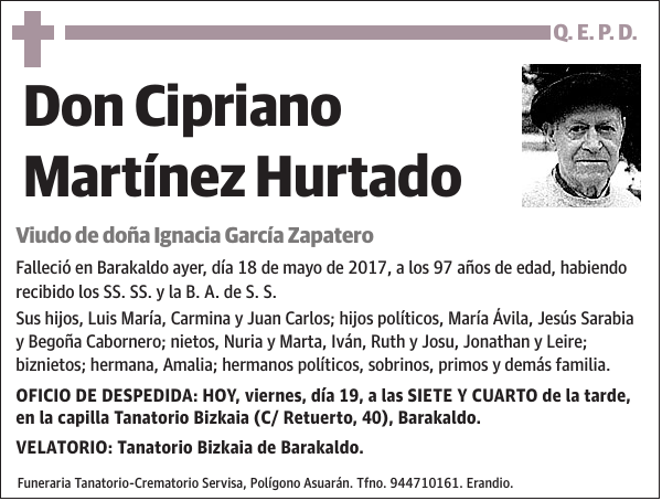 Cipriano Martínez Hurtado