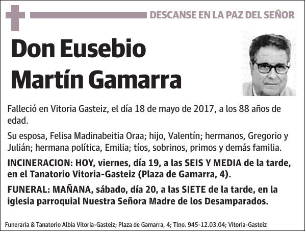 Eusebio Martín Gamarra