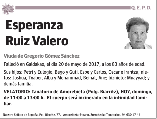 Esperanza Ruiz Valero