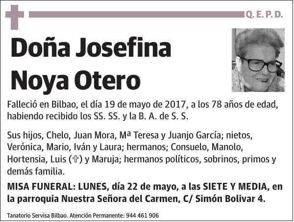 Josefina Noya Otero