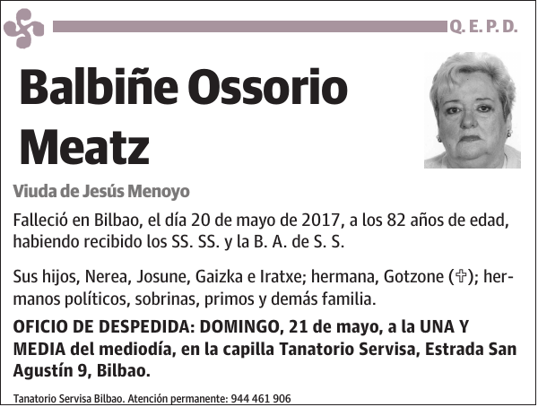 Balbiñe Ossorio Meatz