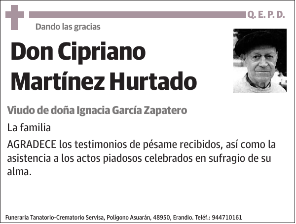 Cipriano Martínez Hurtado