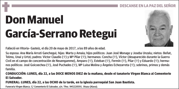 Manuel García-Serrano Retegui