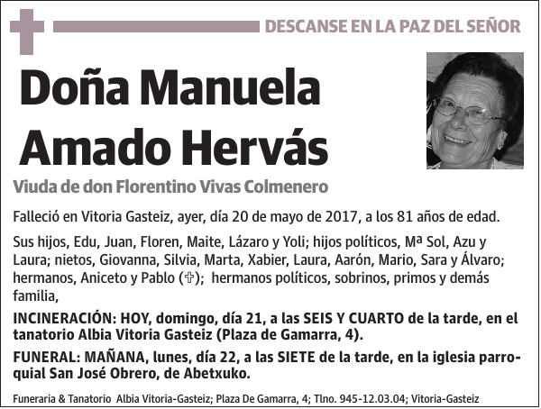 Manuela Amado Hervás