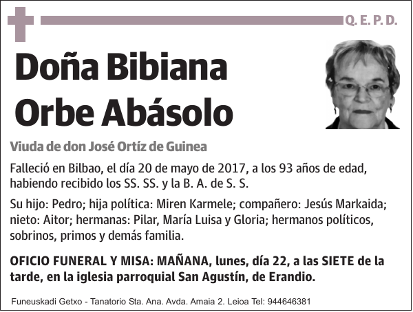 Bibiana Orbe Abásolo