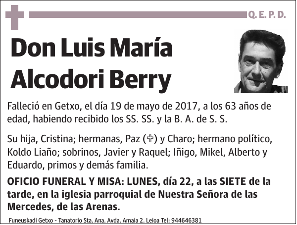 Luis María Alcodori Berry