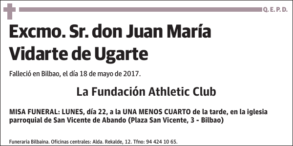 Juan María Vidarte de Ugarte