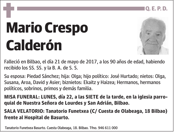 Mario Crespo Calderón