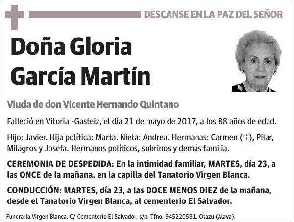 Gloria García Martín