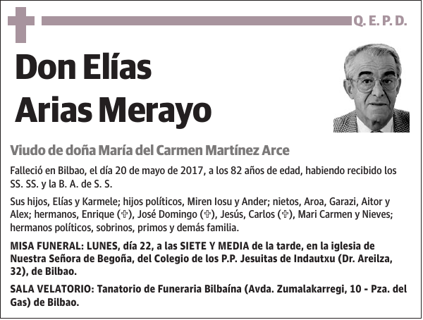 Elías Arias Merayo