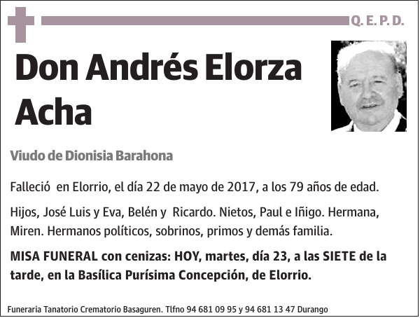 Andrés Elorza Acha