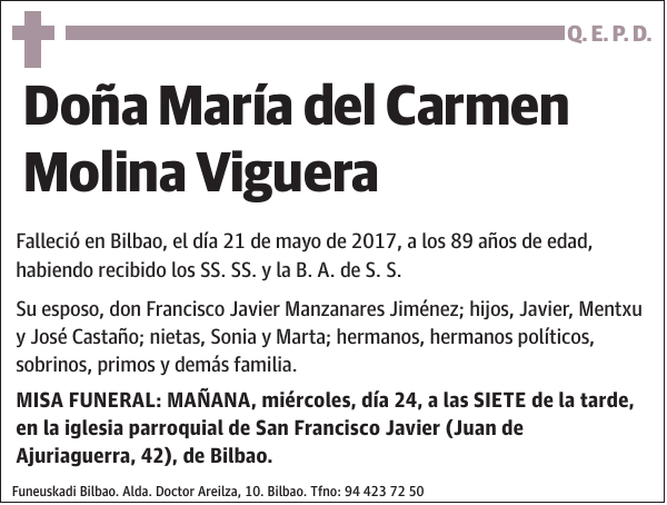 María del Carmen Molina Viguera