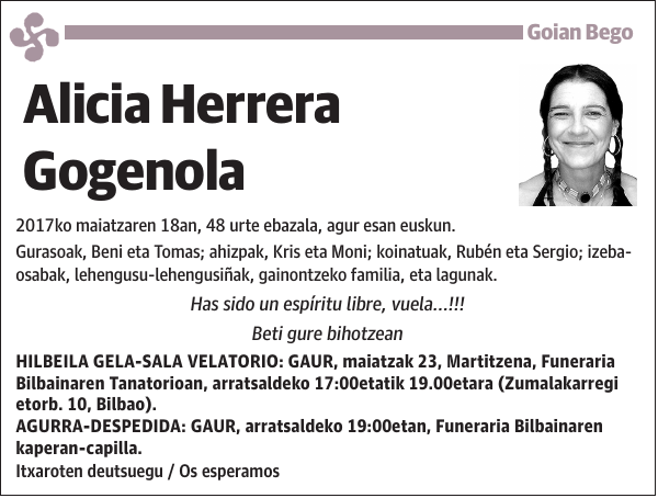 Alicia Herrera Gogenola