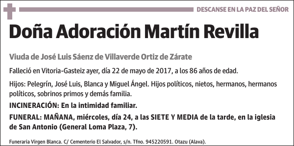 Adoración Martín Revilla