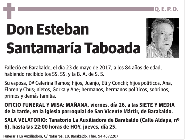 Esteban Santamaría Taboada