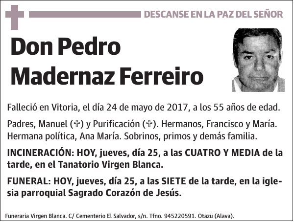 Pedro Madernaz Ferreiro