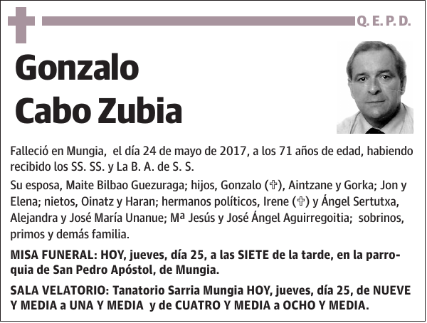 Gonzalo Cabo Zubia