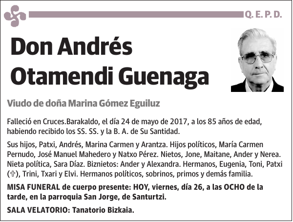 Andrés Otamendi Guenaga