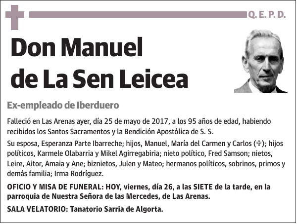 Manuel de La Sen Leicea