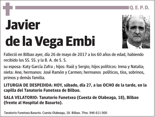 Javier de la Vega Embi