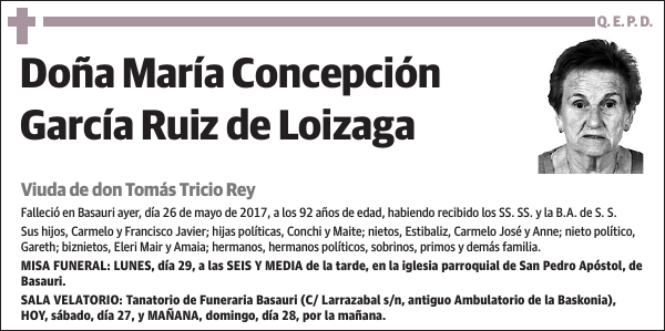 María Concepción García Ruiz de Loizaga