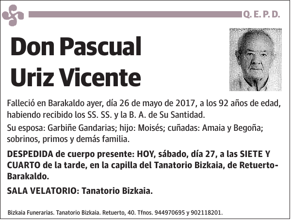 Pascual Uriz Vicente