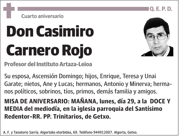 Casimiro Carnero Rojo