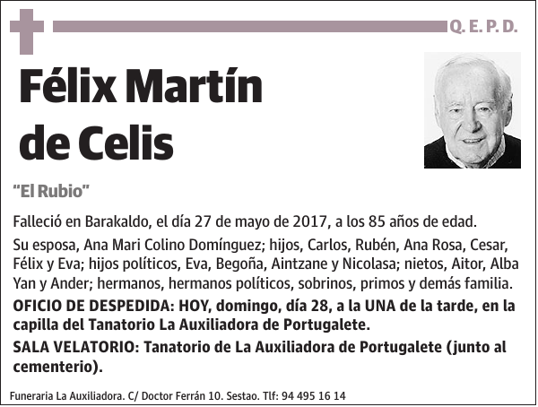 Félix Martín de Celis