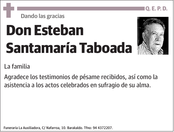 Esteban Santamaría Taboada