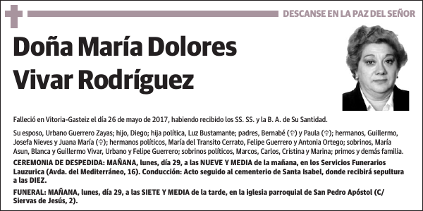 María Dolores Vivar Rodríguez