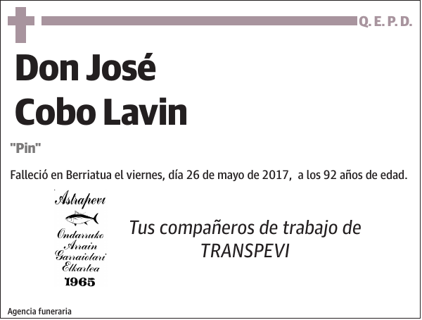 Jose Cobo Lavin