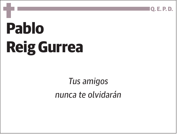 Pablo Reig Gurrea